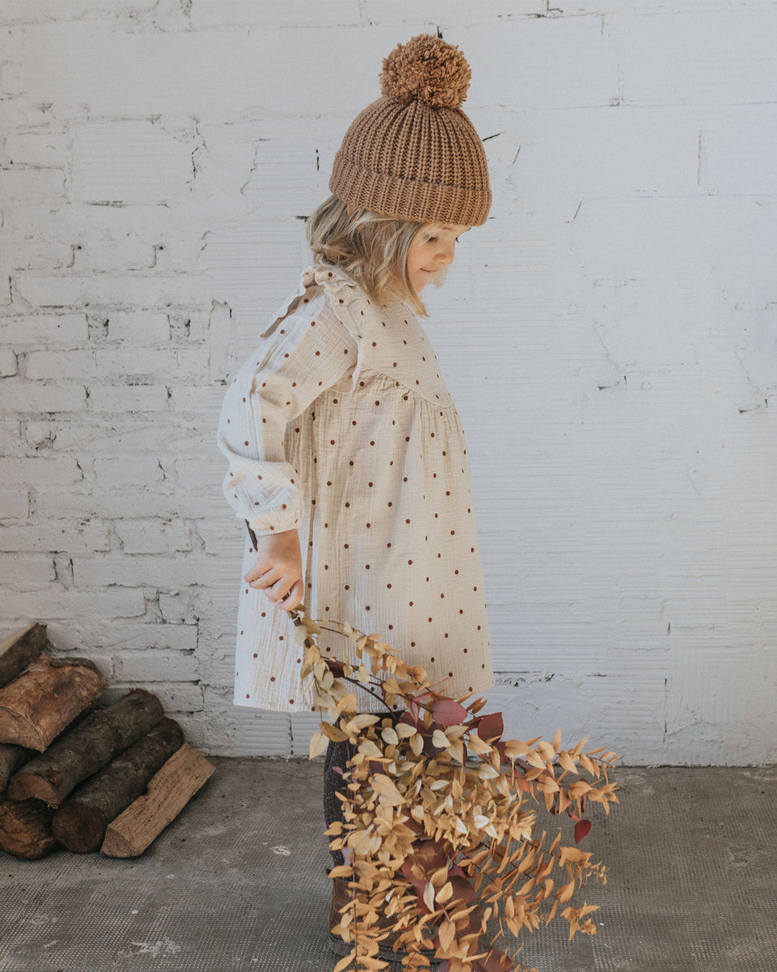 Buho Sand Polka Dots USA Dress