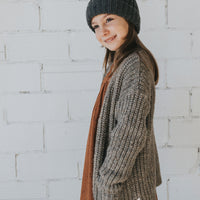 Buho Wood Pockets Cardigan