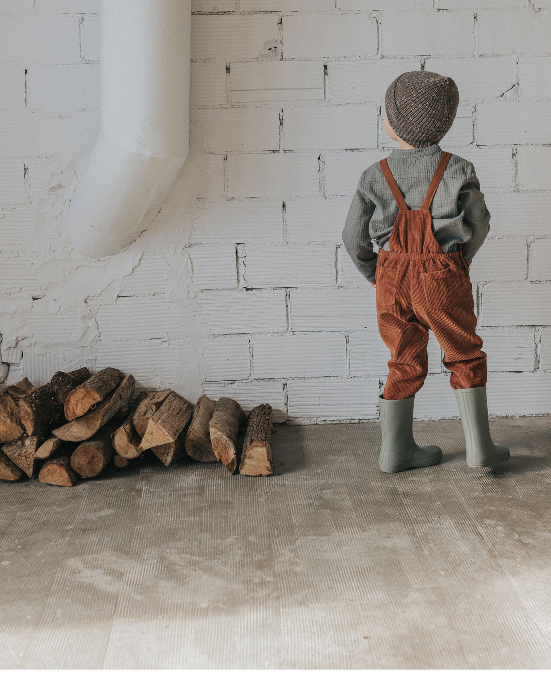 Buho Wood Knit Beanie