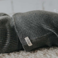 Buho Dark Grey NB Rib Knit Leggings