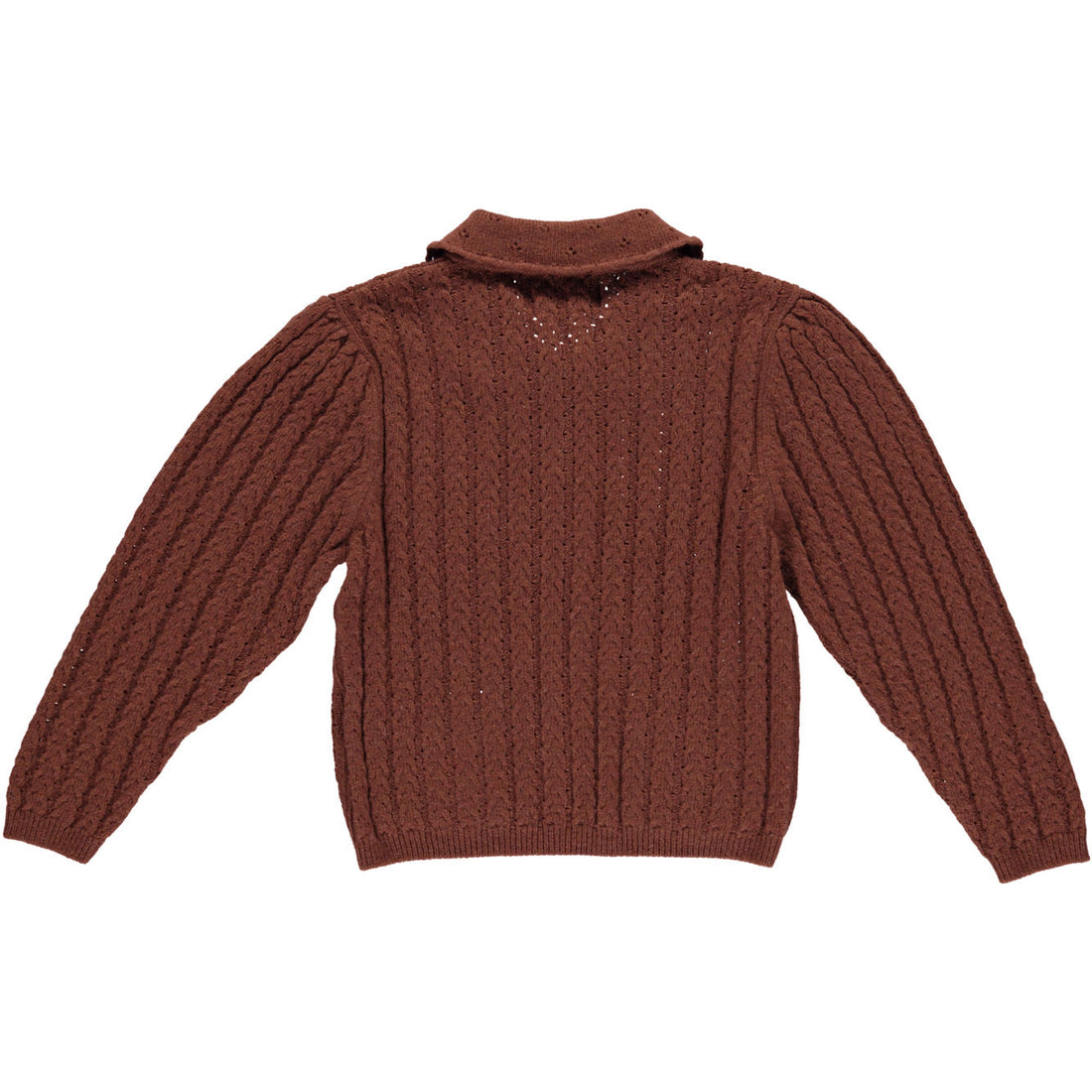 Bebe Organic Walnut Loulou Cardigan