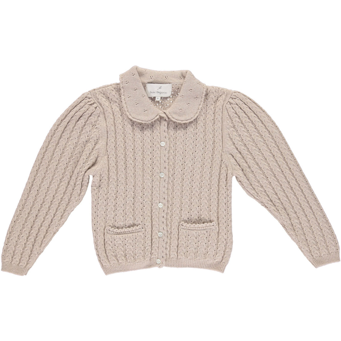 Bebe Organic Natural Loulou Cardigan