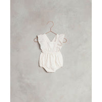 Noralee Ivory Lucy Romper | Ivory Eyelet
