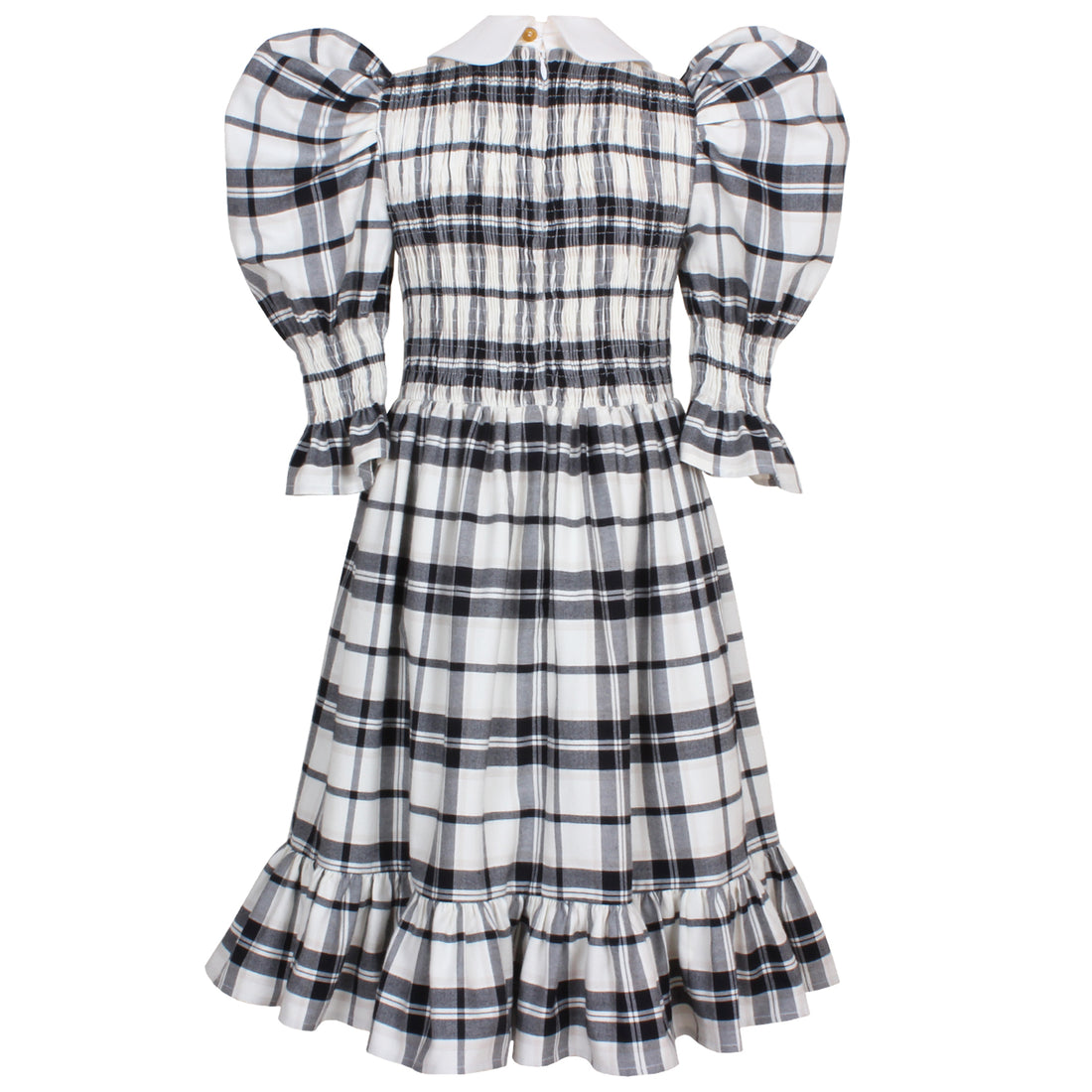 Jessie and James Black and White Check Luibelle Dress