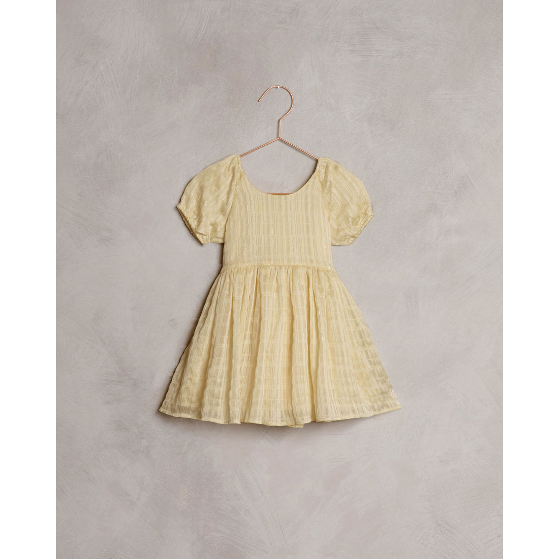Noralee Lemon Luisa Dress | Lemon Metallic