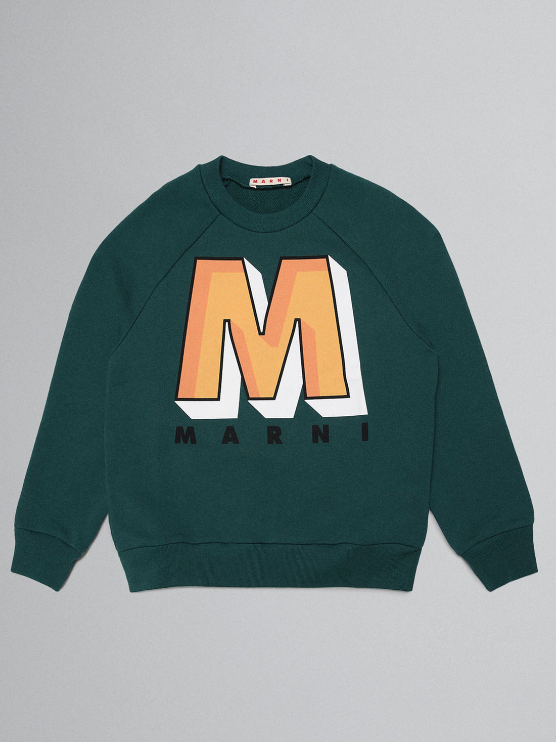 Marni Green 3D College M Sweatshirt
