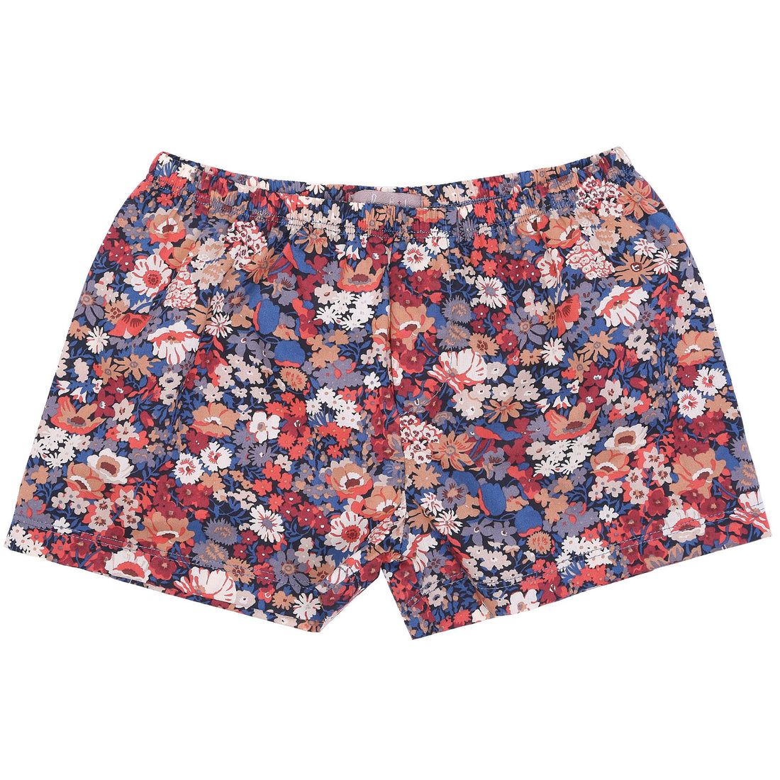 Emile et Ida Red Liberty Print Shorts