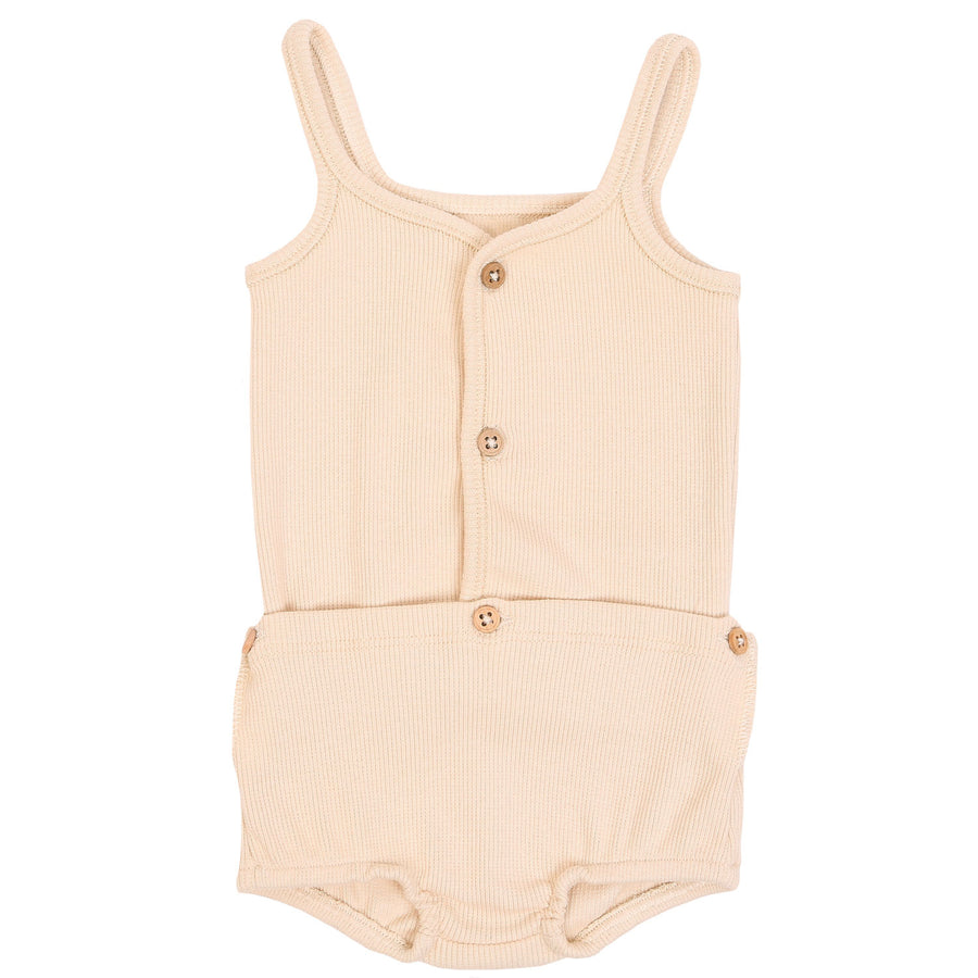 Emile et Ida Pink Crepe Romper