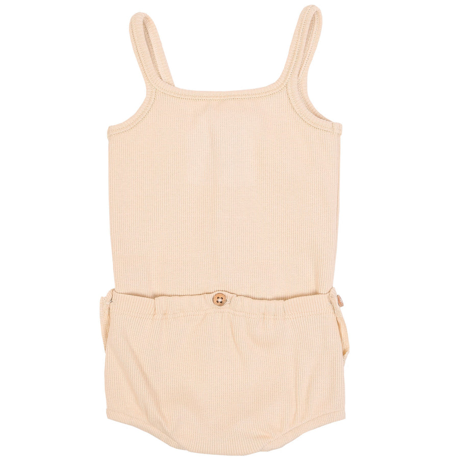 Emile et Ida Pink Crepe Romper