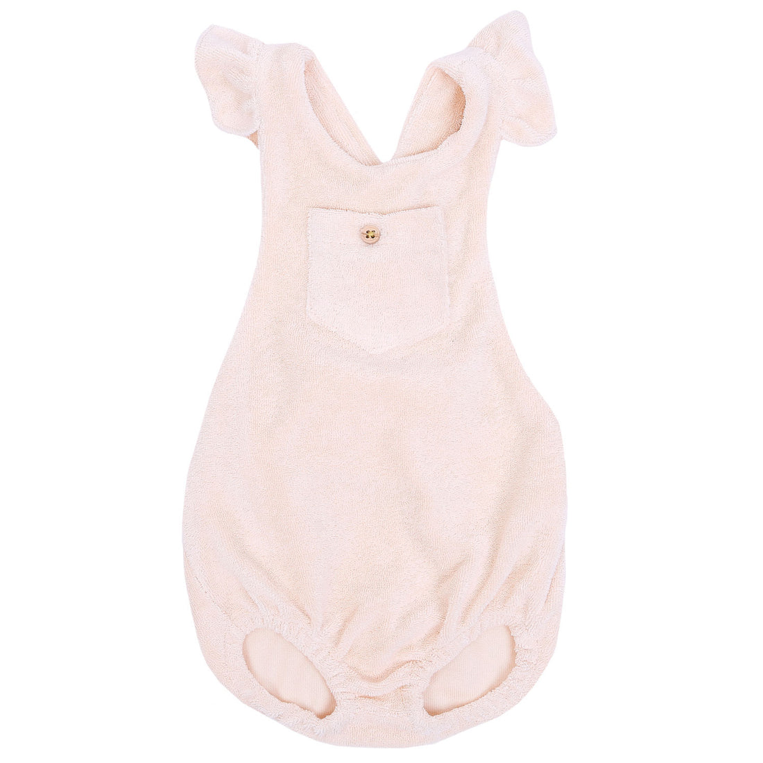 Emile et Ida Pink Terry Romper