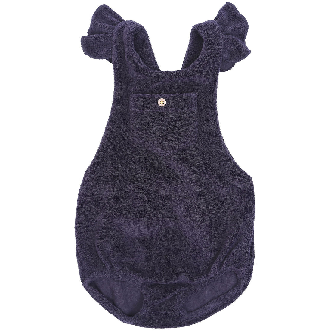 Emile et Ida Navy Terry Romper