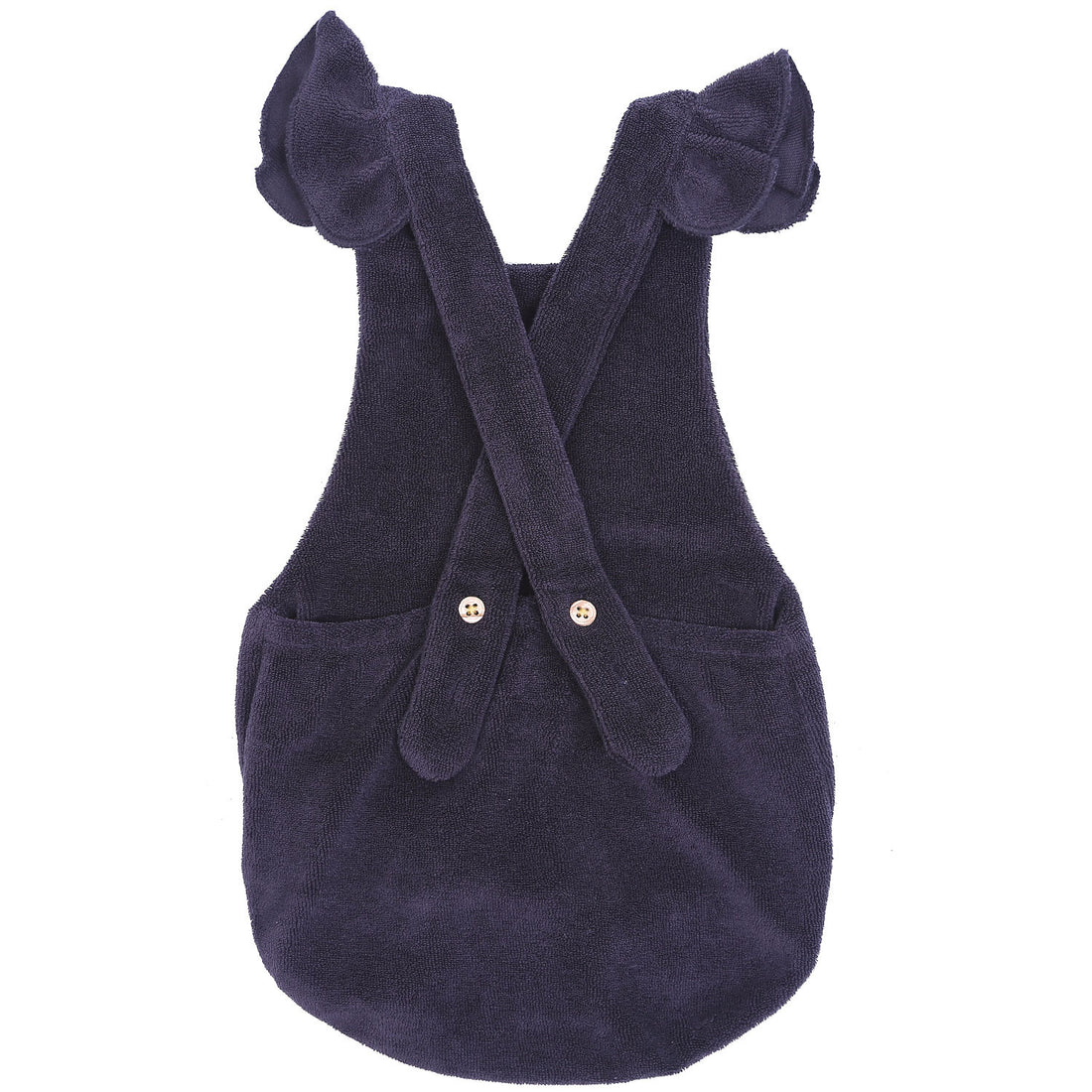 Emile et Ida Navy Terry Romper