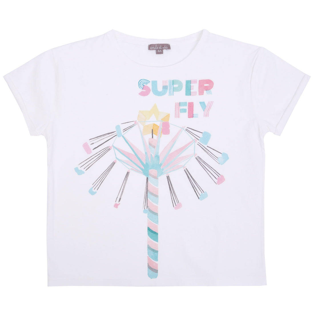 Emile et Ida Cream Superfly Tee