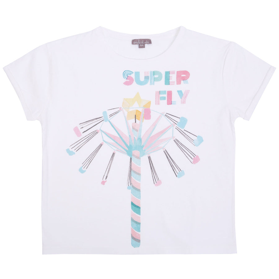 Emile et Ida Cream Superfly Tee
