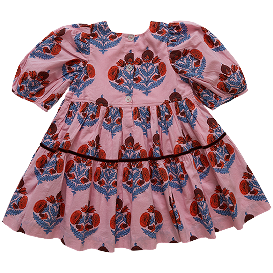 Pink Chicken Maribelle Dress - Bubblegum Flower