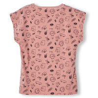 Finger in the Nose Milky Pink Simpsons Marsh Tee
