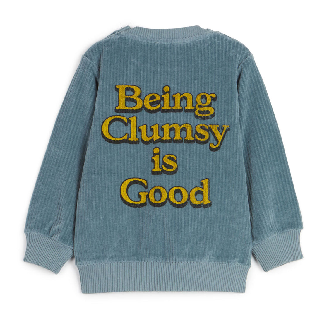 Wolf and Rita Clumsy Blue Matias Baby Sweatshirt