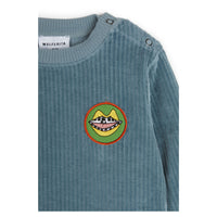 Wolf and Rita Clumsy Blue Matias Baby Sweatshirt