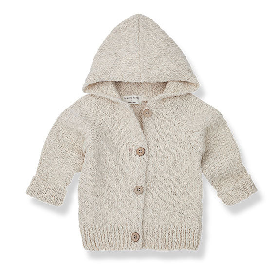 1+ in the Family Natural Mauro Hood Jacket