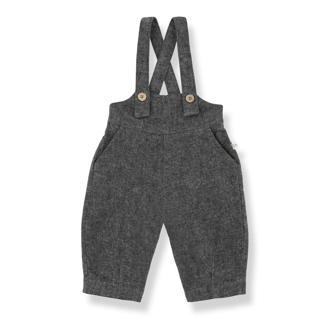 1+ In The Family Grey Merce Overall