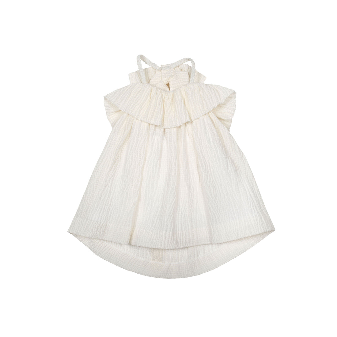 mimisol Cream Bow Back Dress