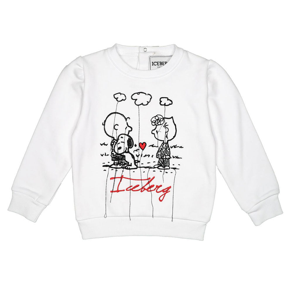 Iceberg Off White Peanuts Baby Sweatshirt