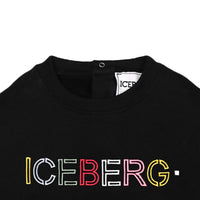 Iceberg Black Logo Baby Sweatshirt