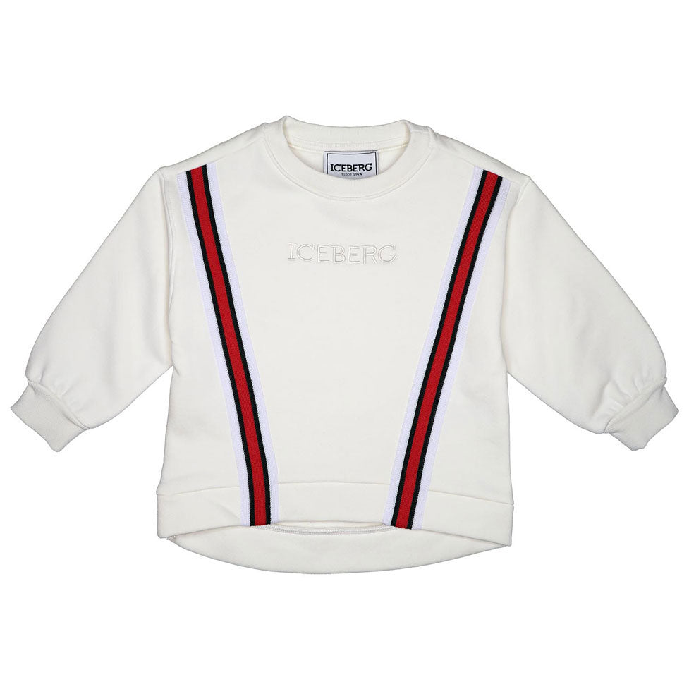 Iceberg Latte Trim Baby Sweatshirt