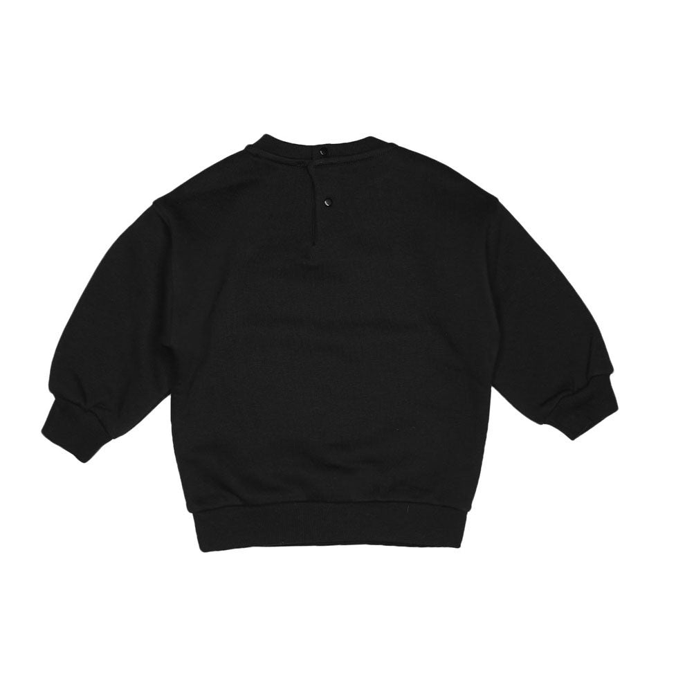 Iceberg Black Sequin Love Baby Sweatshirt