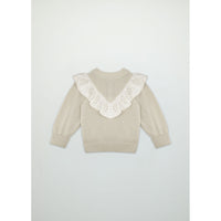 The New Society Ecru Millie Sweater