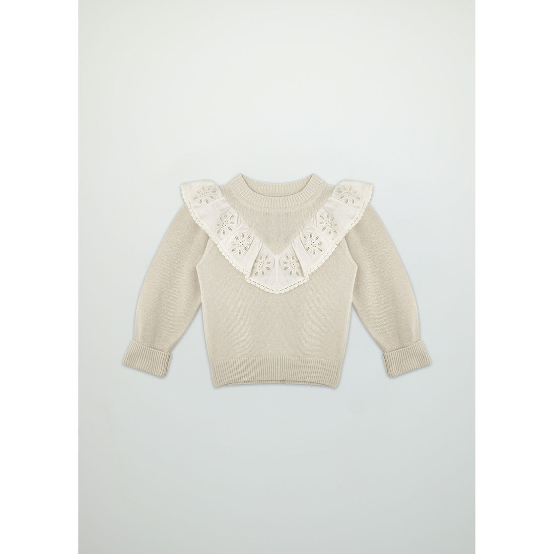 The New Society Ecru Millie Sweater