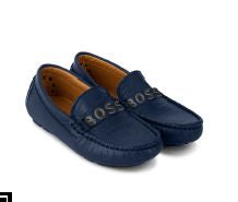 Hugo Boss Navy Moccasin