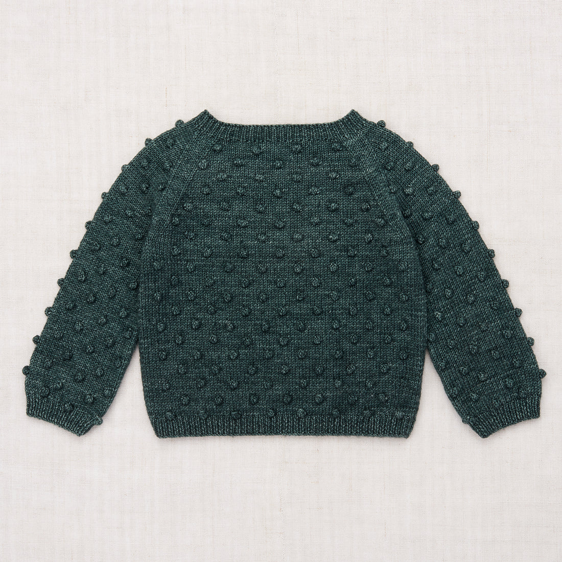 Misha and Puff Popcorn Sweater  - Camp Green