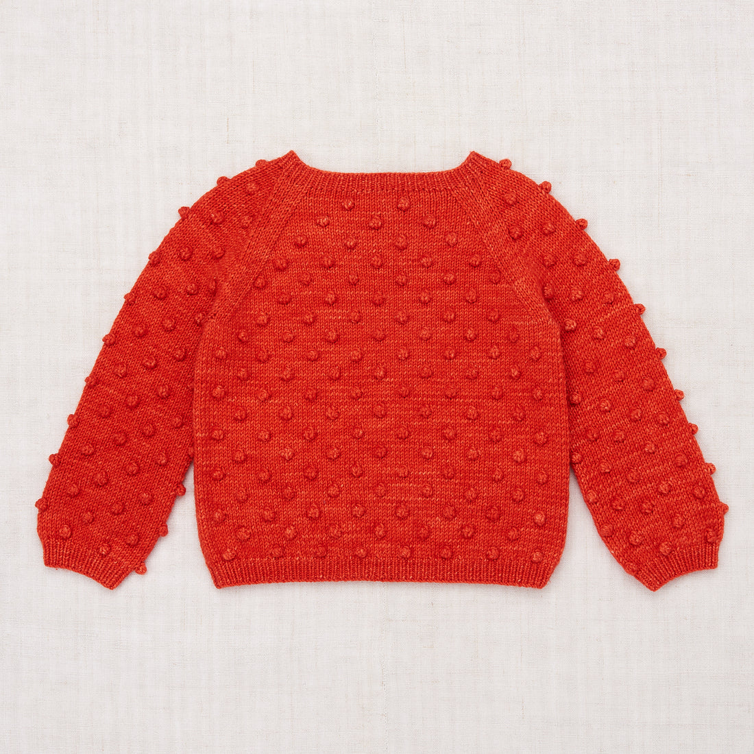 Misha and Puff Popcorn Sweater  - Red Flame