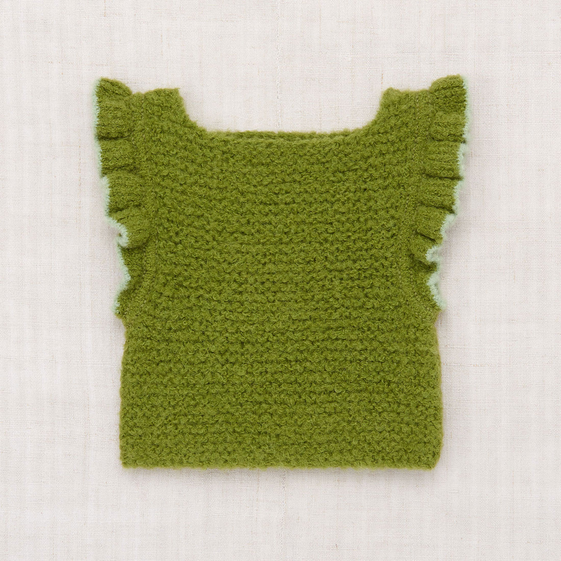 Misha and Puff Boucle Fiora Vest - Basil – Ladida