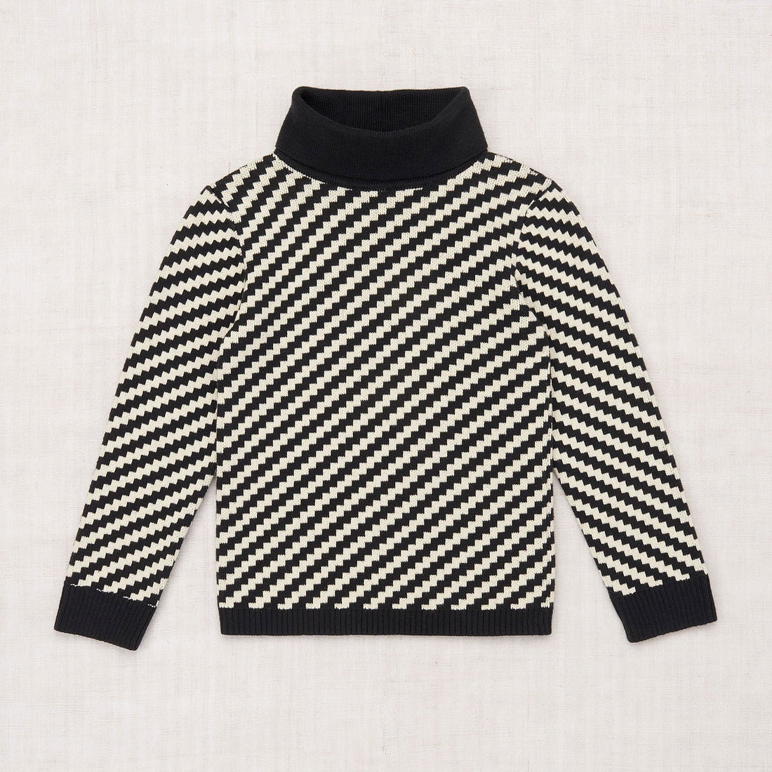 Misha and Puff Izzy Turtleneck  - Licorice Rik Rak