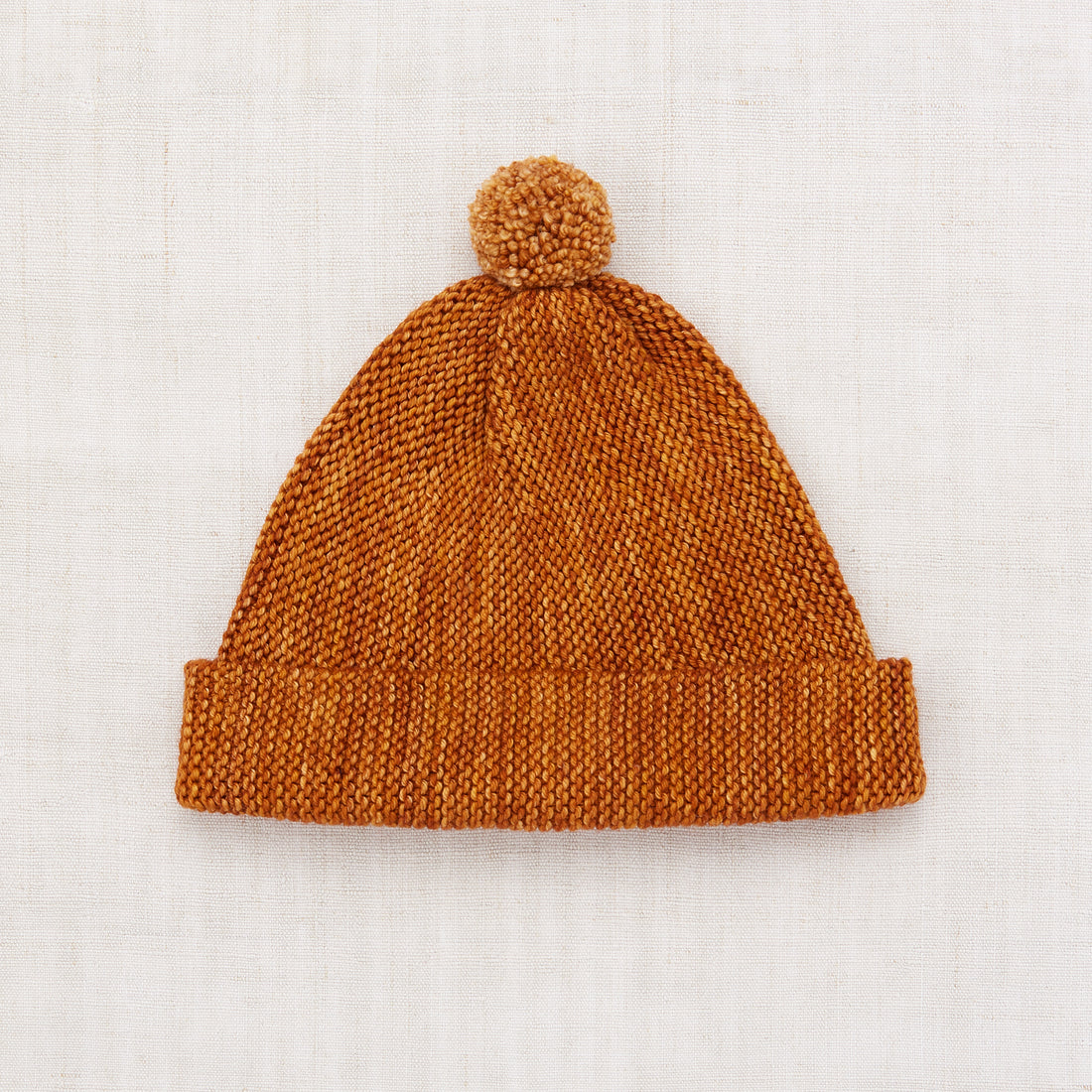 Misha and Puff Garter Hat  - Fox