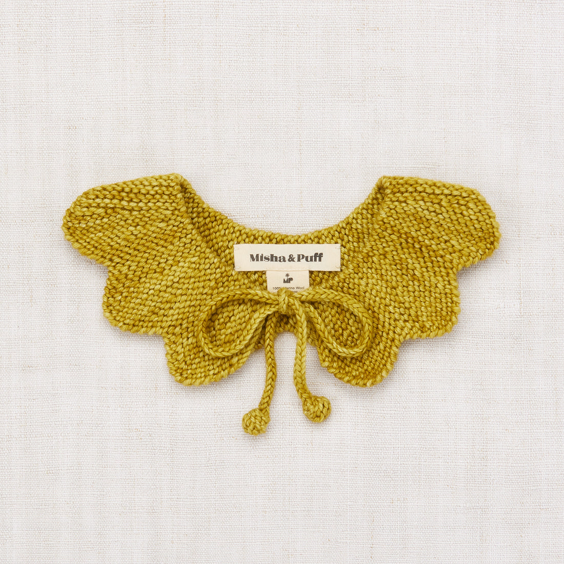 Misha and Puff Flower Collar  - Citron