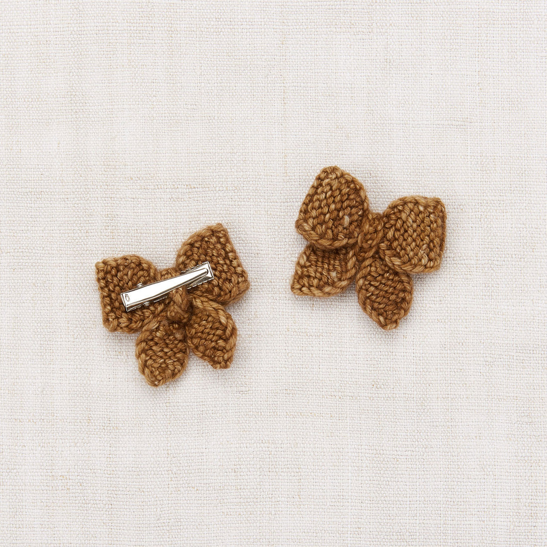 Misha and Puff Baby Puff Bow  Set  - Acorn