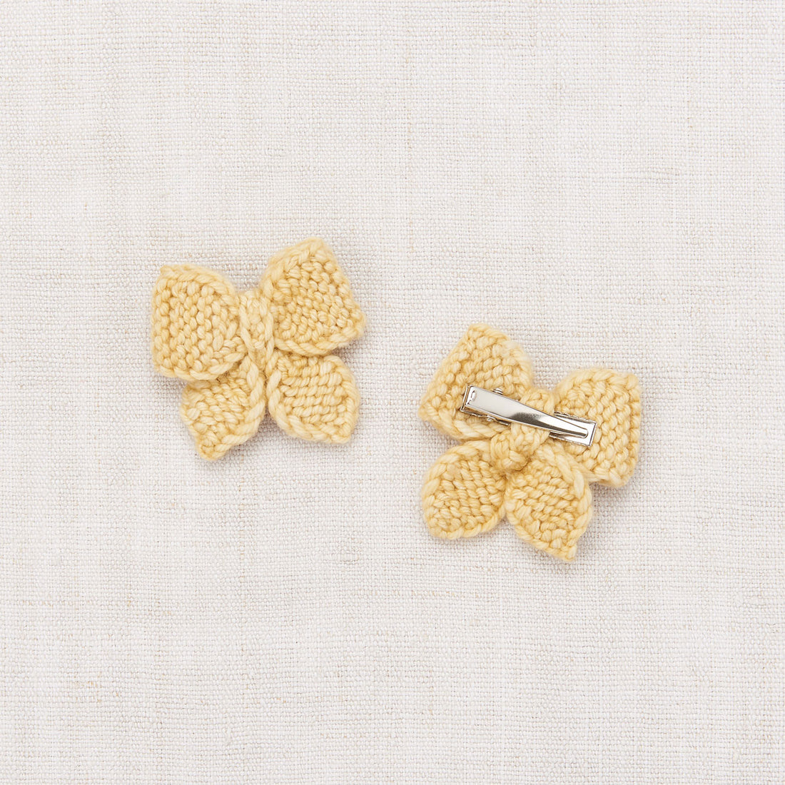 Misha and Puff Baby Puff Bow  Set  - Straw