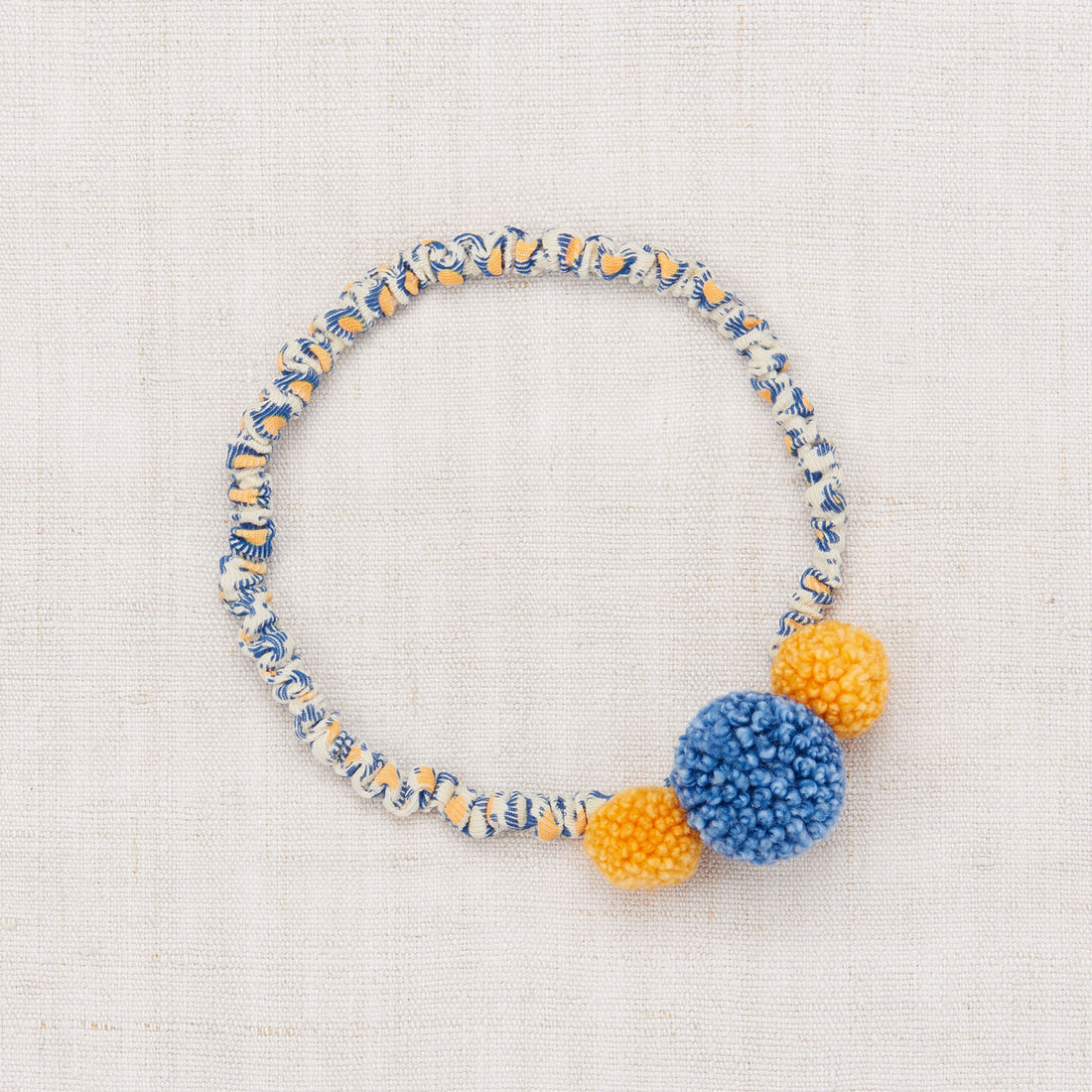 Misha and Puff Pom  Pom  Headband kids-mai - Blueberry