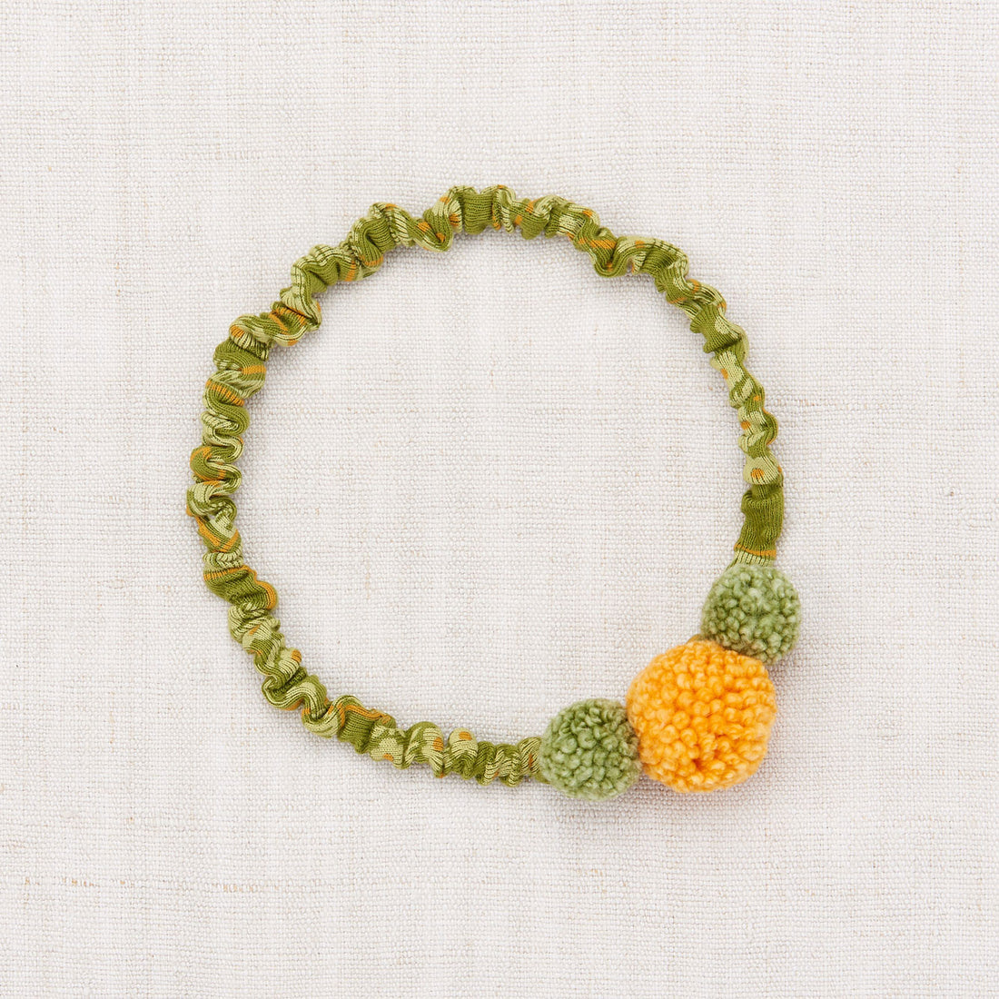Misha and Puff Pom  Pom  Headband kids-mai - Orange Peel