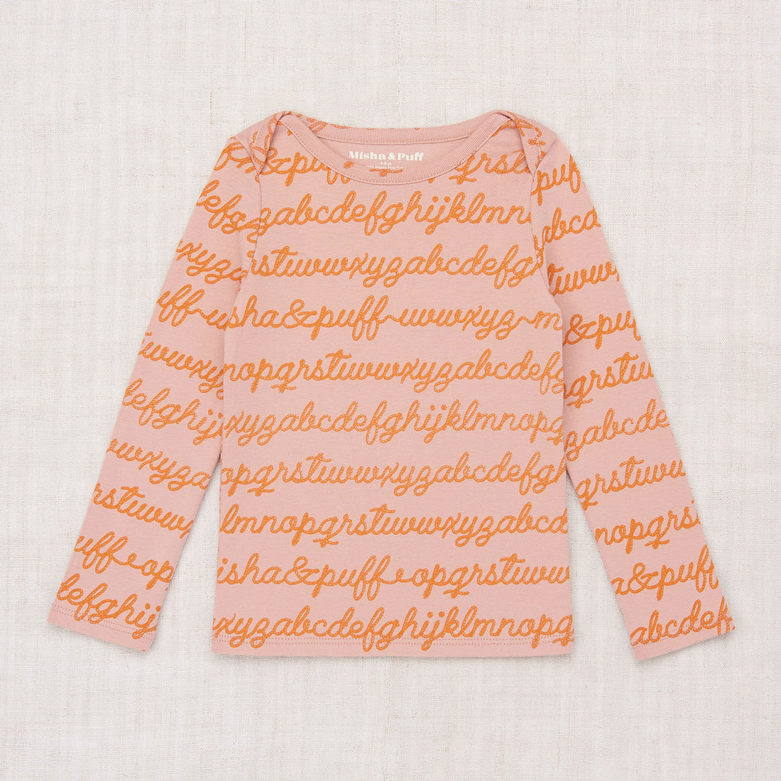 Misha and Puff Long Sleeve Lap Tee  - Rosette Lasso