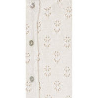 Mipounet Cream Wool Openwork Jacket