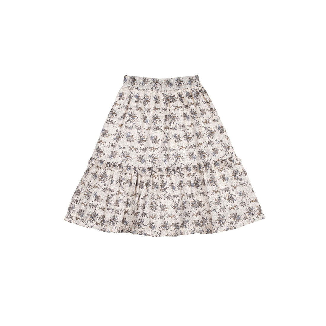 Mipounet Cream Voile Flower Skirt