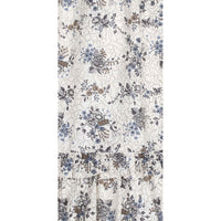 Mipounet Cream Voile Flower Skirt