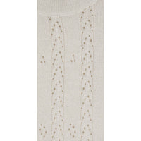Mipounet Cream Wool Openwork Sweater