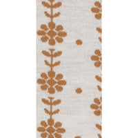 Mipounet Cream/Camel Wool Braided Flower Sweater