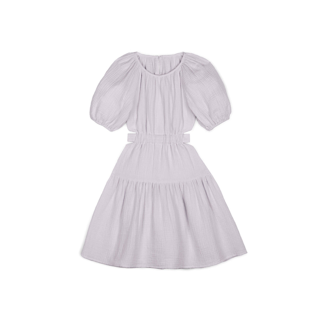 Mipounet Lilac Muslin Marine Cut Out Dress