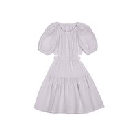 Mipounet Lilac Muslin Marine Cut Out Dress